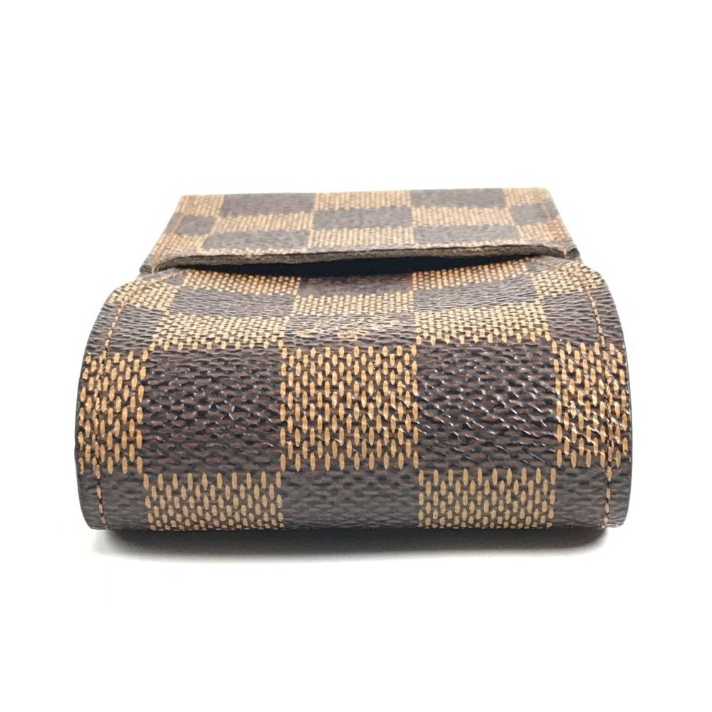 Louis Vuitton Cigarette Case Etuy Damier Canvas Ebene Brown