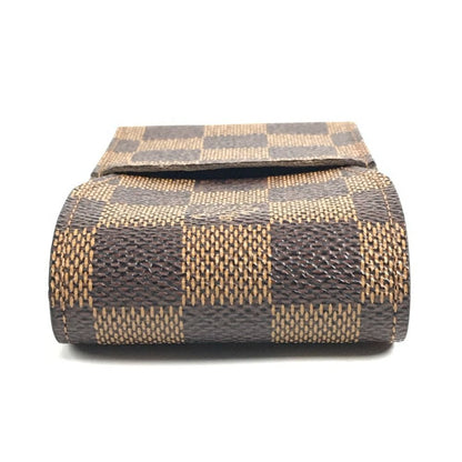 Louis Vuitton Cigarette Case Etuy Damier Canvas Ebene Brown
