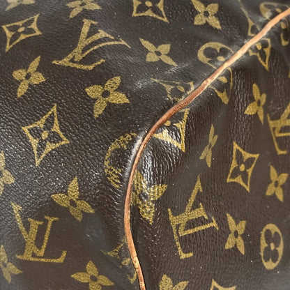 Louis Vuitton Boston Bag Sac Super 55 Monogram Canvas Brown