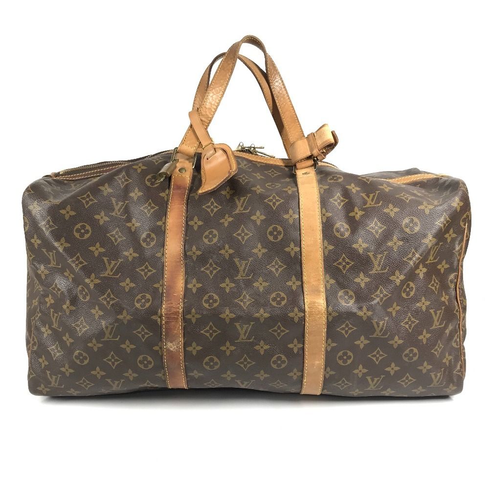Louis Vuitton Boston Bag Sac Super 55 Monogram Canvas Brown