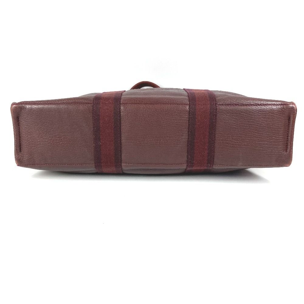 Hermes Handbag Fourre Tout MM Cotton Wine Red
