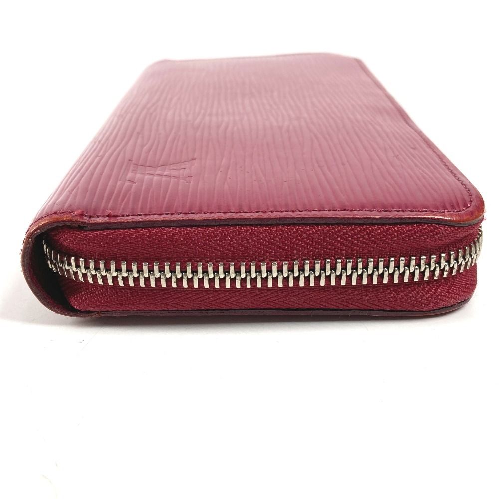 Louis Vuitton Wallet Zippy Epi Leather Fuchsia Purple Pink