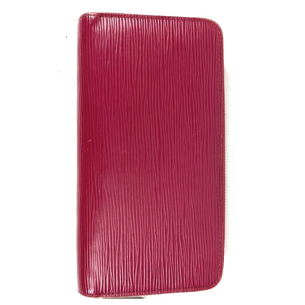 Louis Vuitton Wallet Zippy Epi Leather Fuchsia Purple Pink