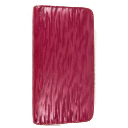 Louis Vuitton Wallet Zippy Epi Leather Fuchsia Purple Pink