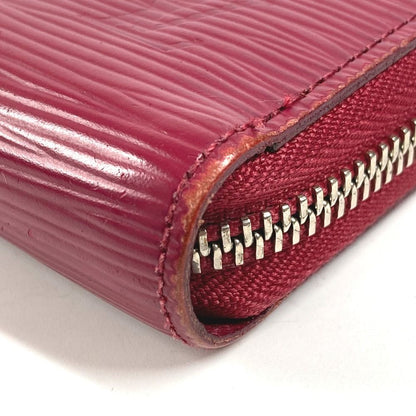 Louis Vuitton Wallet Zippy Epi Leather Fuchsia Purple Pink
