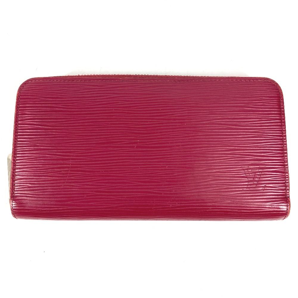 Louis Vuitton Wallet Zippy Epi Leather Fuchsia Purple Pink