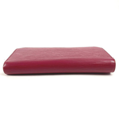 Louis Vuitton Wallet Zippy Epi Leather Fuchsia Purple Pink