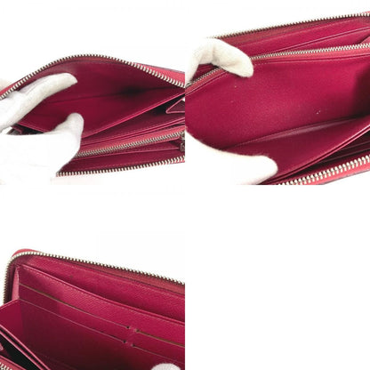 Louis Vuitton Wallet Zippy Epi Leather Fuchsia Purple Pink