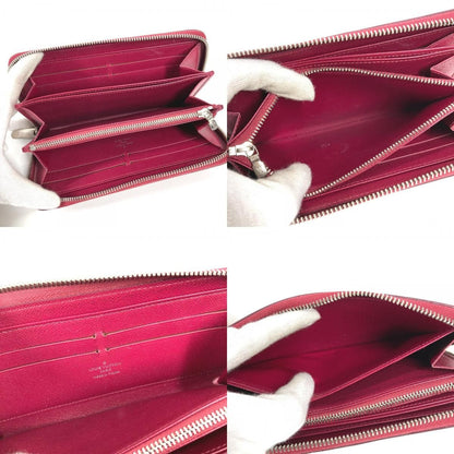 Louis Vuitton Wallet Zippy Epi Leather Fuchsia Purple Pink
