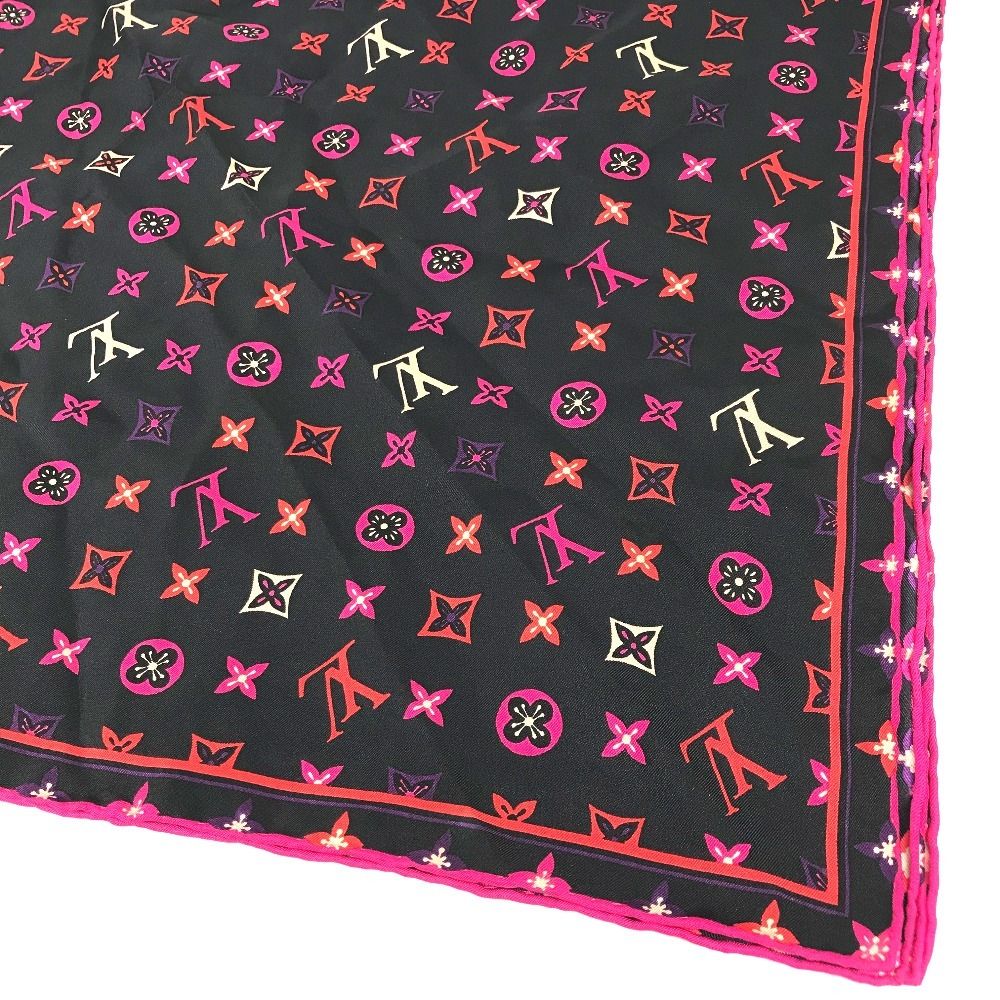 Louis Vuitton Scarf LV Logo Silk Multicolor