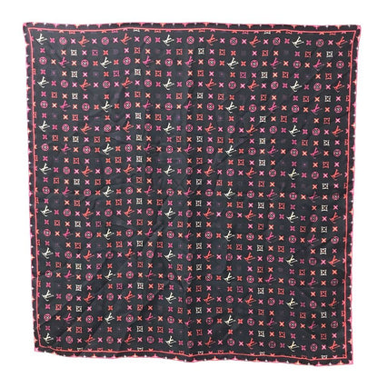 Louis Vuitton Scarf LV Logo Silk Multicolor