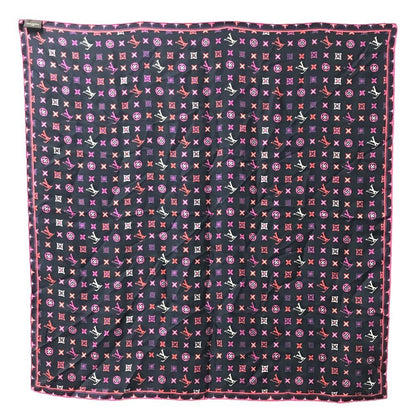 Louis Vuitton Scarf LV Logo Silk Multicolor