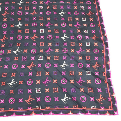Louis Vuitton Scarf LV Logo Silk Multicolor