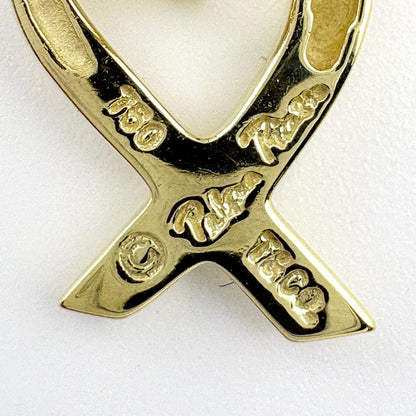 Tiffany & Co Loving Heart Earrings YG Yellow Gold Paloma Picasso