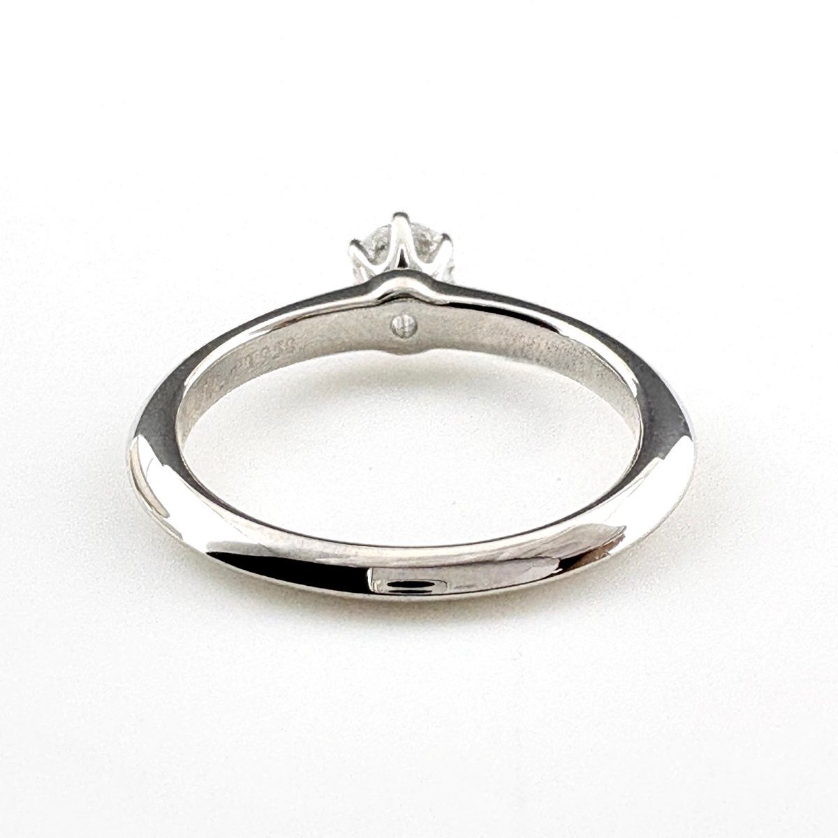 Tiffany & Co Solitaire Ring Platinum Diamond