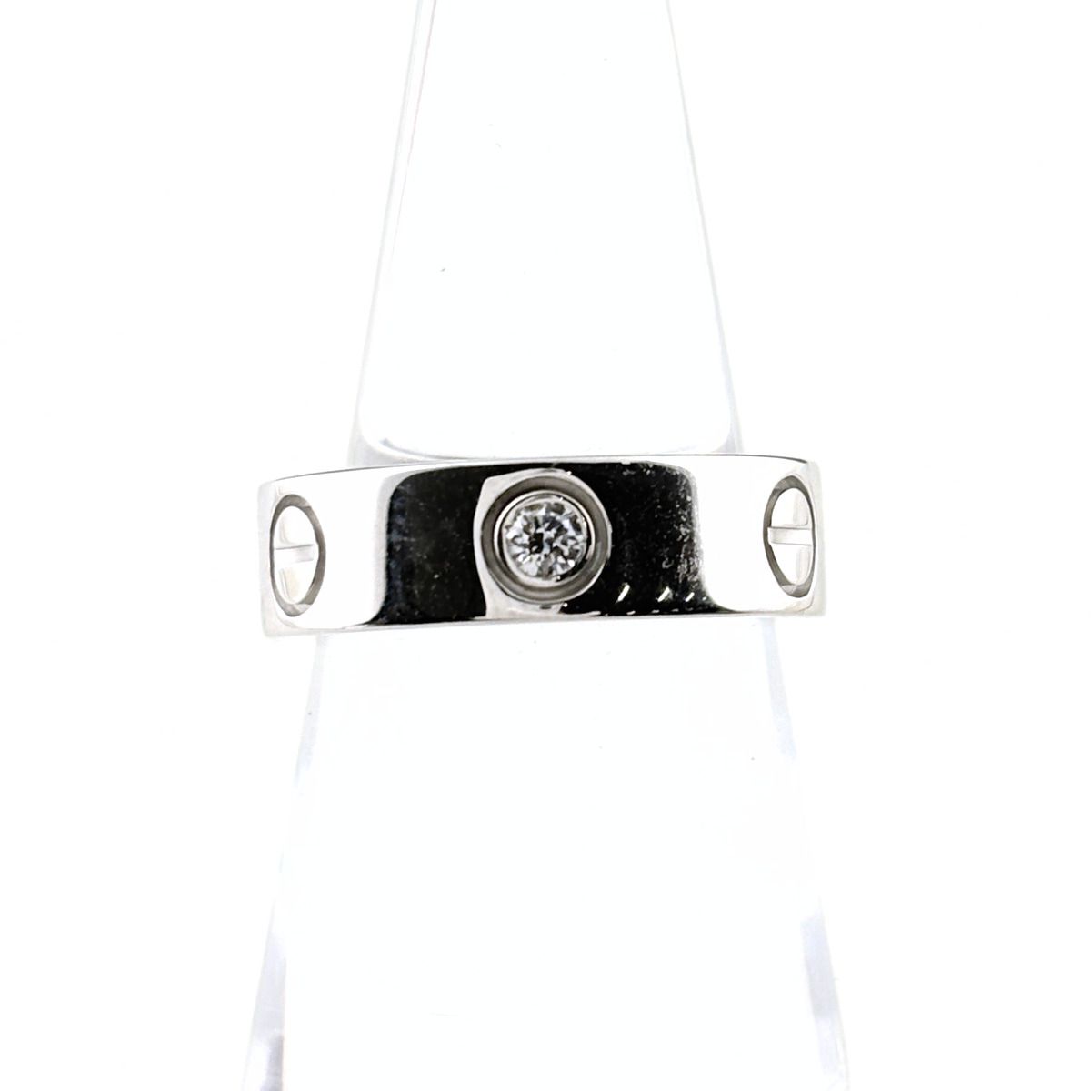 Cartier Love Half Ring Pave Diamond