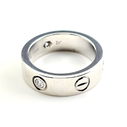 Cartier Love Half Ring Pave Diamond