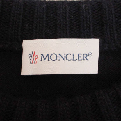 Moncler Knit Tartan Plaid Contrast Pullover Sweater Maglione Tricot Girocollo