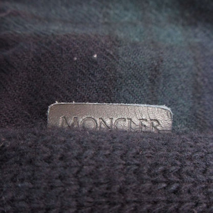 Moncler Knit Tartan Plaid Contrast Pullover Sweater Maglione Tricot Girocollo