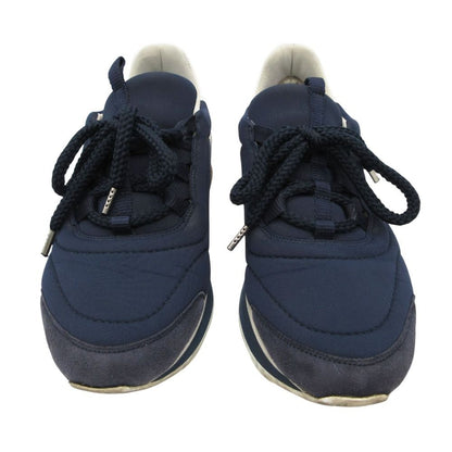 Hermes Sneakers Miles Low Cut Shoes Navy