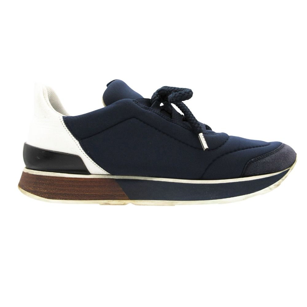 Hermes Sneakers Miles Low Cut Shoes Navy