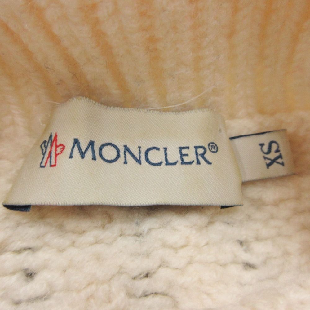 Moncler Knit Maglione Tricot Ciclista Knitted Turtle Neck Jumper Turtleneck