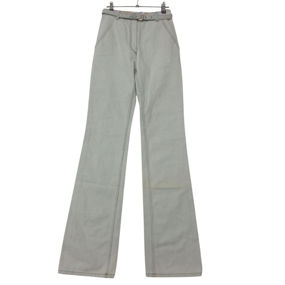Balenciaga Denim Pants Long Fugees G-pants Blue SM