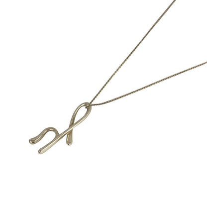 Tiffany & Co Necklace Initial Silver Long