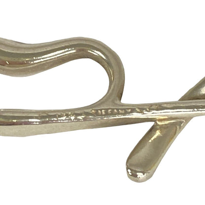Tiffany & Co Necklace Initial Silver Long