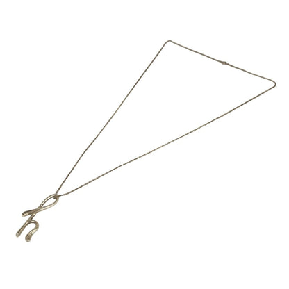 Tiffany & Co Necklace Initial Silver Long