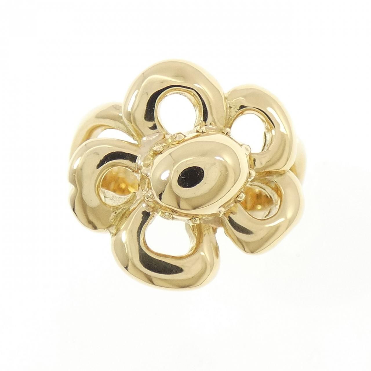 Hermes Fleur Ring Gold