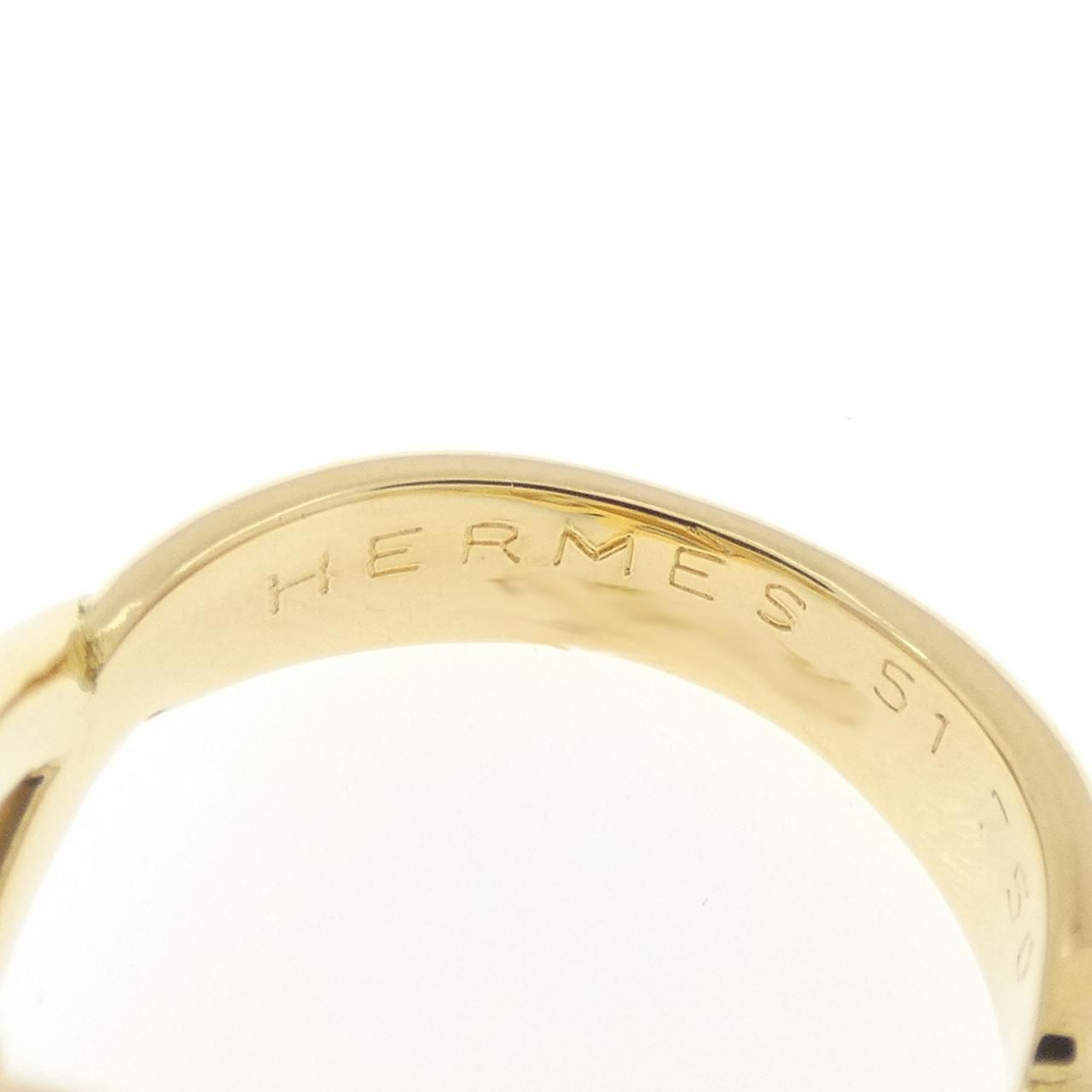 Hermes Fleur Ring Gold