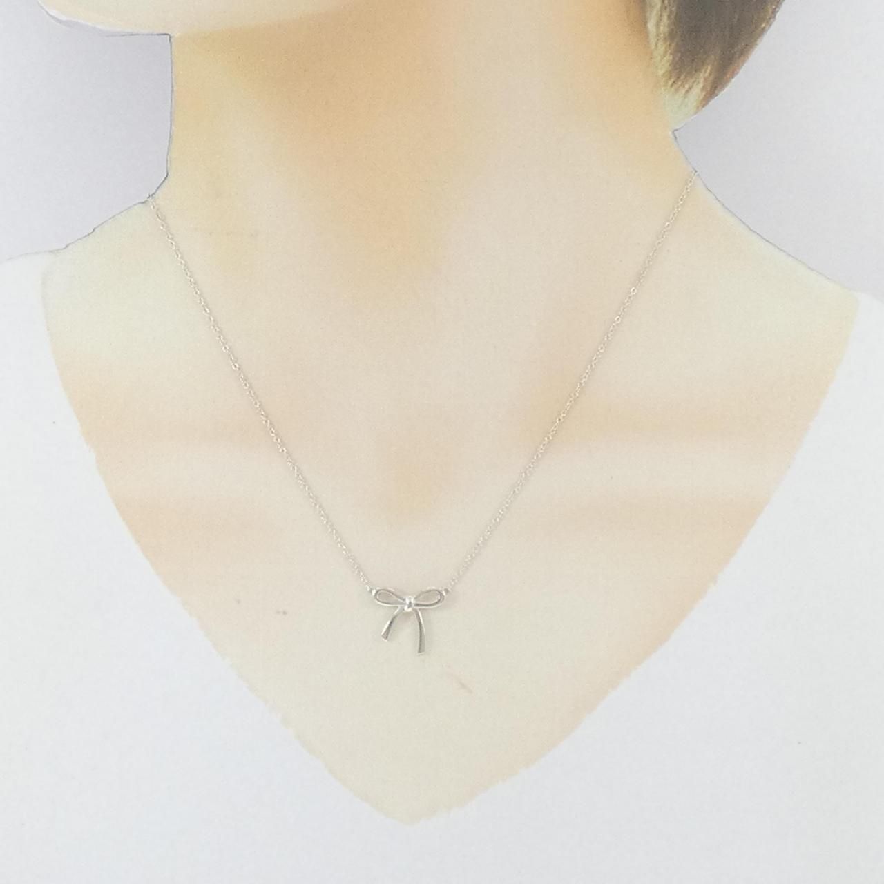 Tiffany & Co Bow Necklace