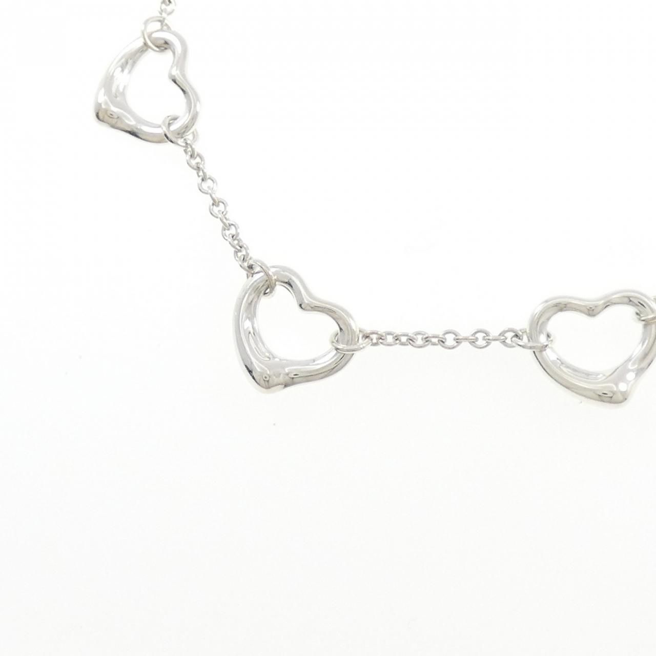 Tiffany & Co Open Heart 5 Motif Necklace