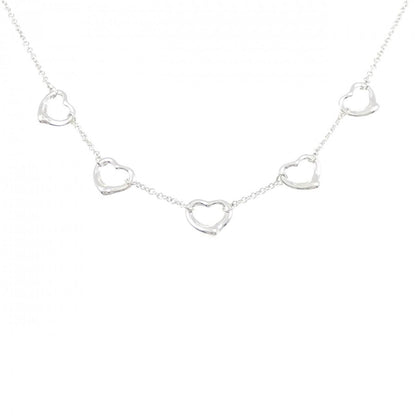Tiffany & Co Open Heart 5 Motif Necklace