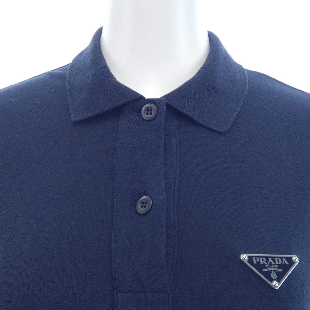 Prada Triangle Logo Dress