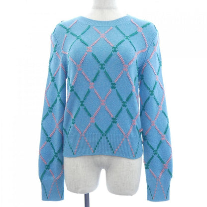 Chanel Knit Sweater Blue