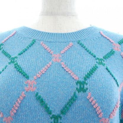 Chanel Knit Sweater Blue