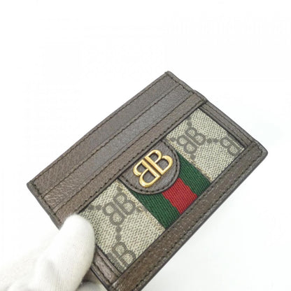 Balenciaga Card Case Card Holders Beige