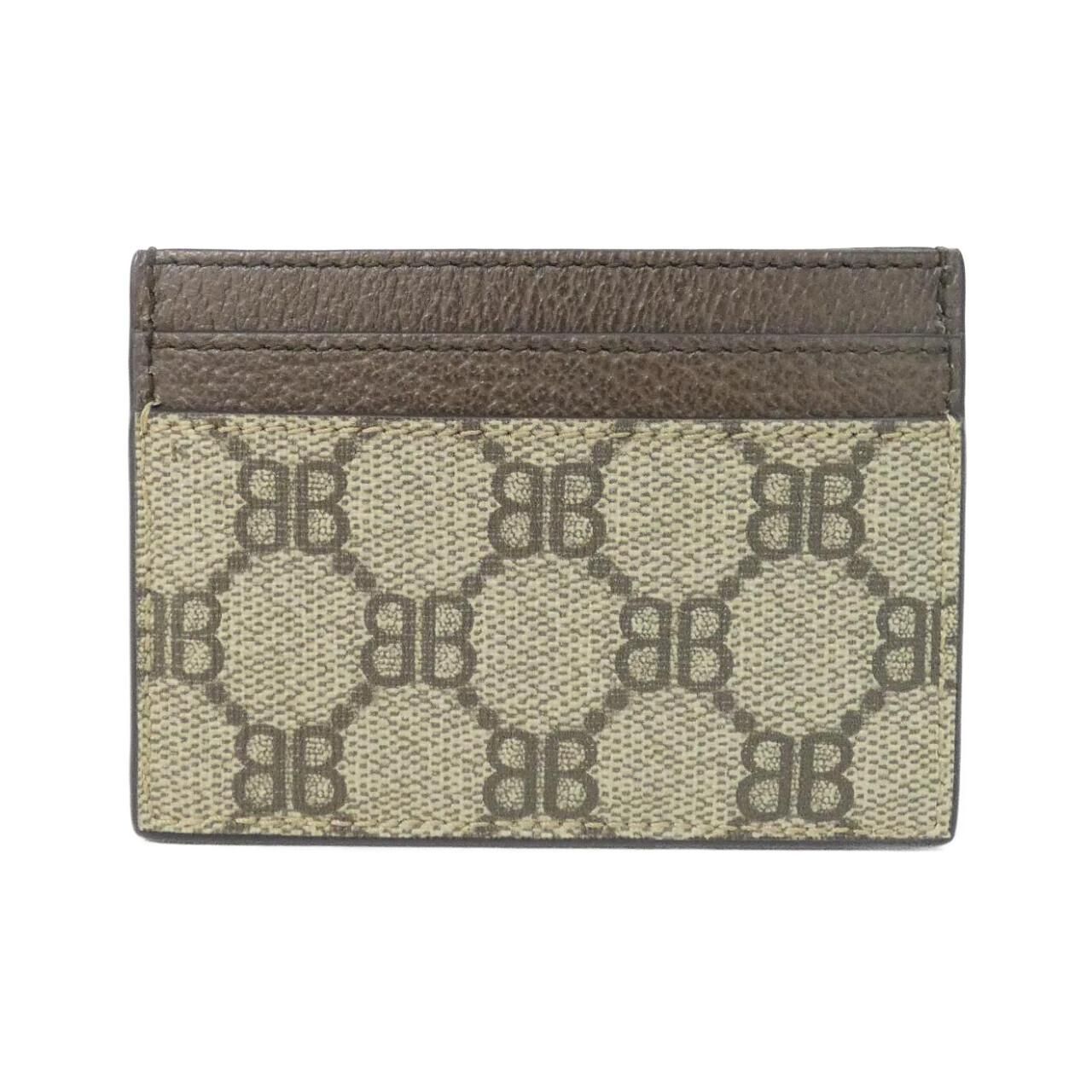 Balenciaga Card Case Card Holders Beige