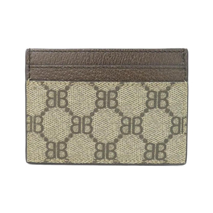 Balenciaga Card Case Card Holders Beige