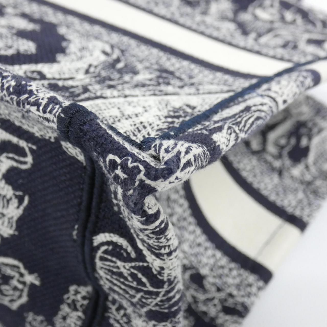 Dior Reverse Toile de Jouy Book Tote Small