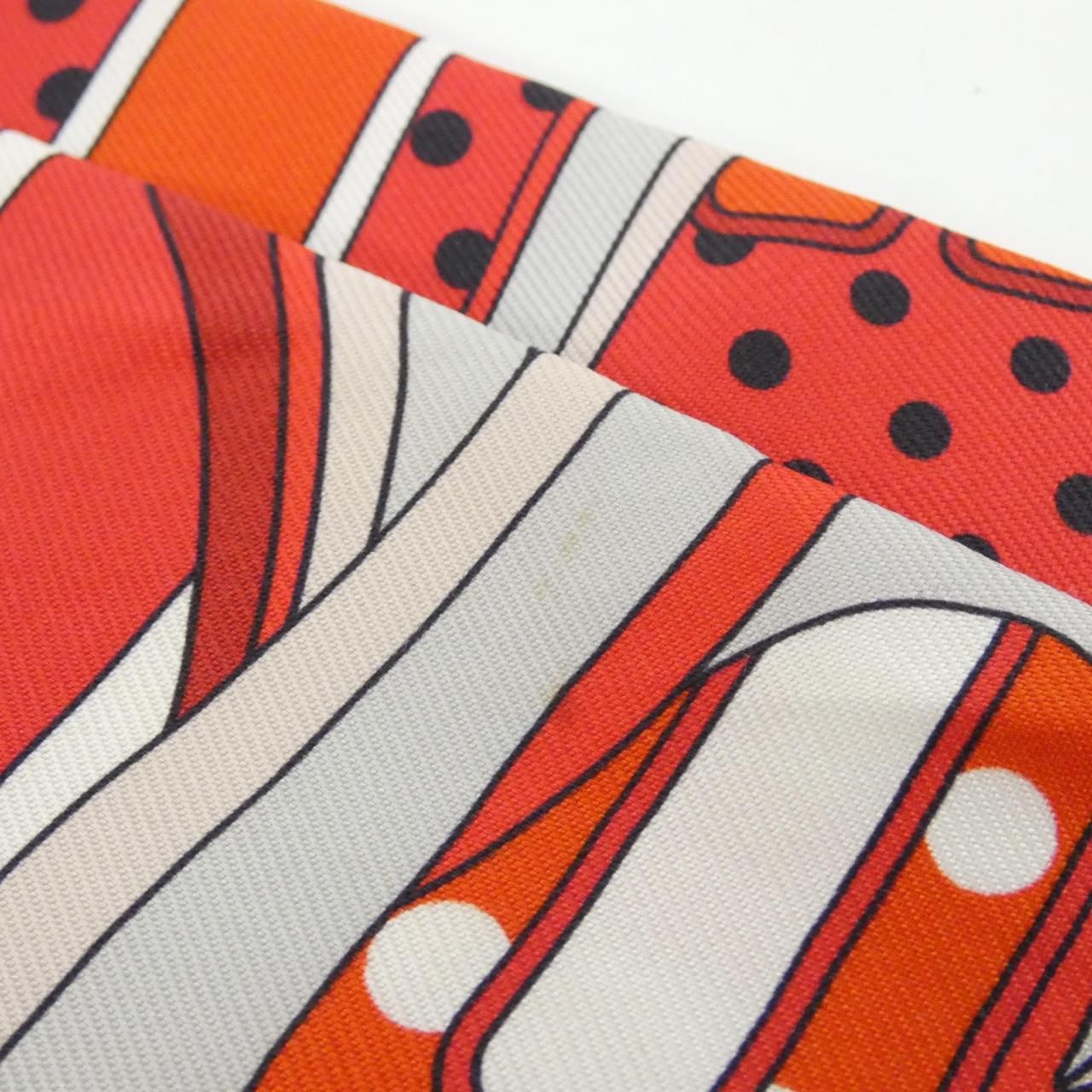 Hermes Faubourg Rainbow Twilly Scarf