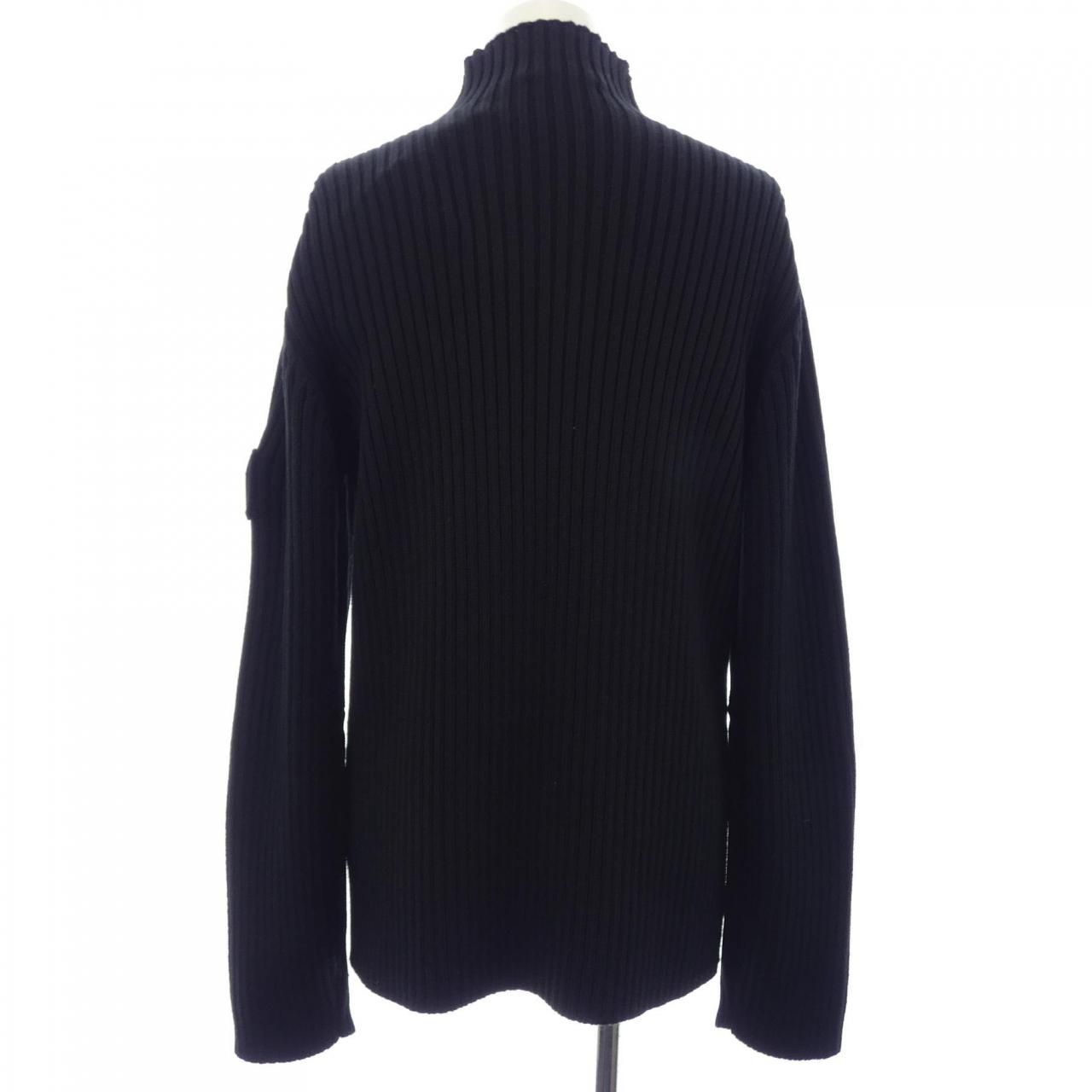 Prada Wool Mock Turtleneck Sweater Knit