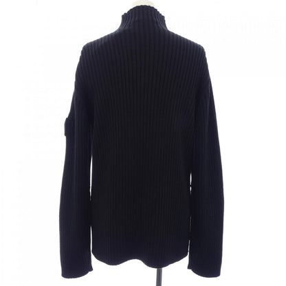Prada Wool Mock Turtleneck Sweater Knit