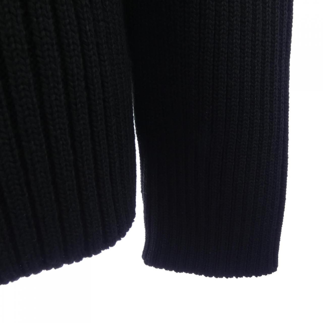 Prada Wool Mock Turtleneck Sweater Knit