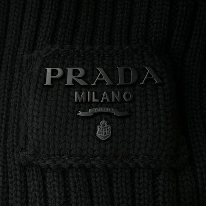 Prada Wool Mock Turtleneck Sweater Knit