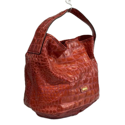 Max Mara Handbag Shoulder Leather Croco