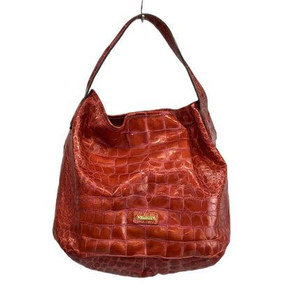 Max Mara Handbag Shoulder Leather Croco