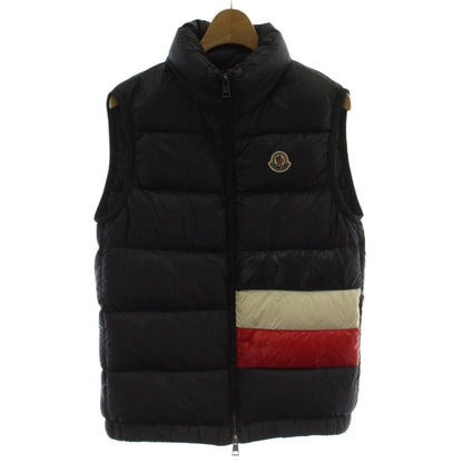 Moncler Sovex Down Jacket Vest 0 Navy Sleeveless Color